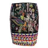 Pucci by Peter Dundas SS 2014 Beaded "Maasai" Commemorative Skirt