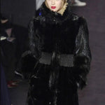 Yves Saint Laurent by Tom Ford F/W 2003 Petit Gris and Fox Fur Coat, runway