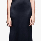 Alexander McQueen S/S 2012 Black Silk Ruffle and Lace Bodice Gown, model