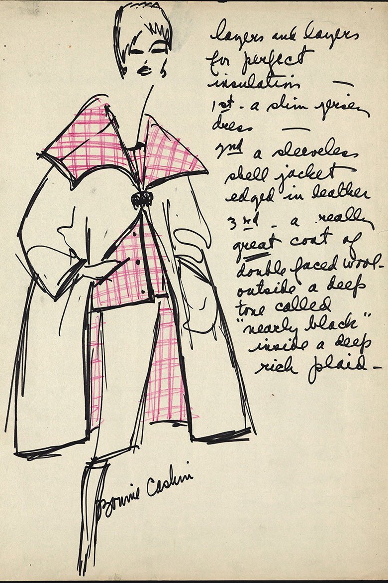 Cashin fashion sketch
