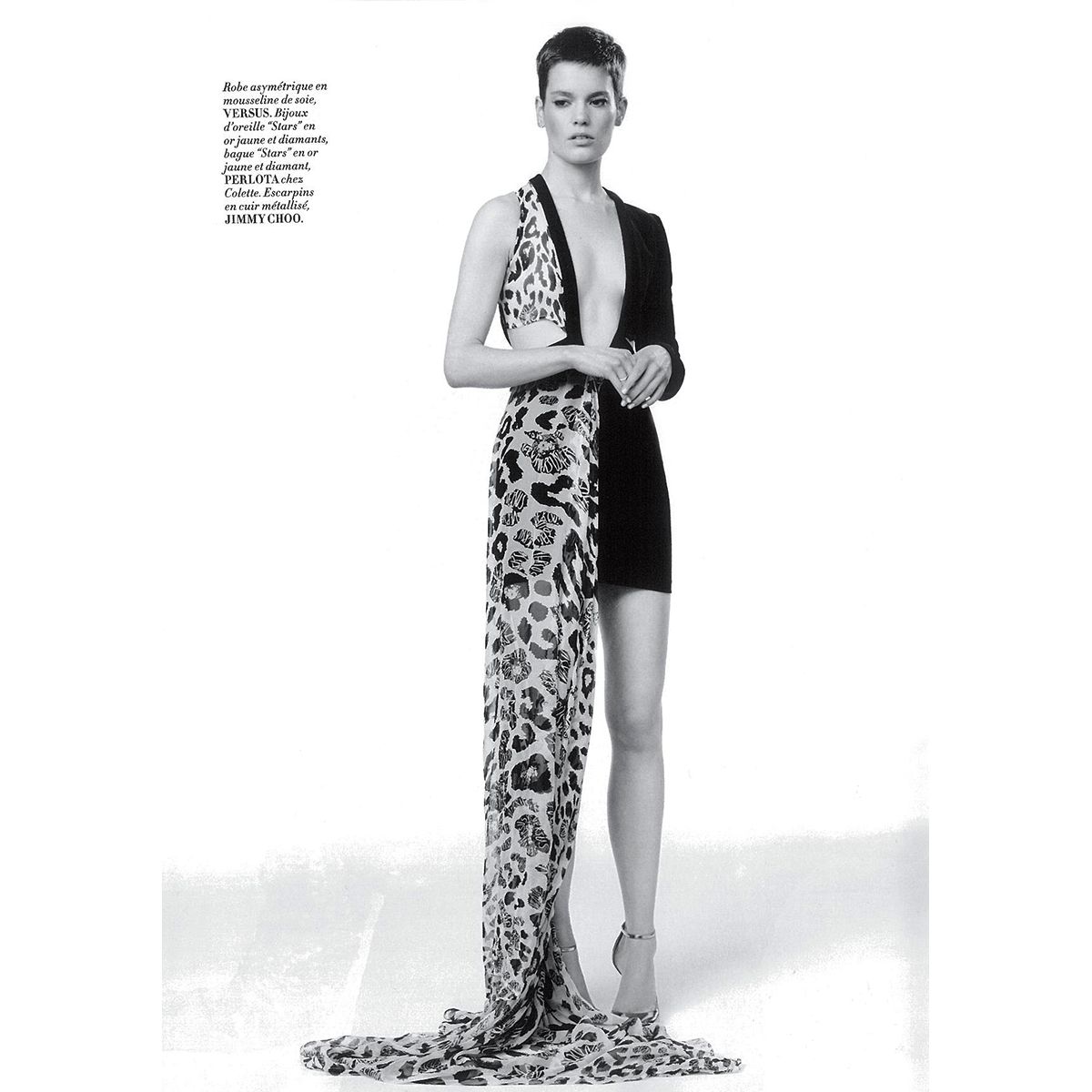 L'Officiel de la Mode France - February '16 ‪#‎VersusVersace‬ Stylist - Vanessa Bellugeon Photo - Sascha Heintze