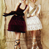 Vivienne Westwood Anglomania Black Cotton Mini Crini Skirt