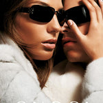 Tom Ford for Gucci F/W 2004 Rimless Black Sunglasses, ad
