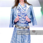 Chanel - Runway - Spring/Summer 2001 Paris Fashion Week
PARIS, FRANCE - OCTOBER 12: A model walks the runway during the Chanel by Karl Lagerfeld Spring/Summer 2001 fashion show as part of the Paris Fashion Week on October 12, 2000in Paris, France. (Photo by Victor VIRGILE/Gamma-Rapho via Getty Images)