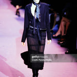 
Yves Saint Laurent Rive Gauche Fall 2001 Ready to Wear Runway Show
Model Natasa Vojnovic (Photo by Dominique Maître/Penske Media via Getty Images)