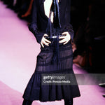 
Yves Saint Laurent Rive Gauche Fall 2001 Ready to Wear Runway Show
Model Natasa Vojnovic (Photo by Dominique Maître/Penske Media via Getty Images)