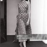Bill Blass Spring 1973 RTW, New York
A model wearing a halter dress in the Bill Blass Resort 1973 show in New York (Photo by Fairchild Archive/Penske Media via Getty Images)