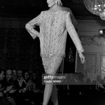 James Galanos Spring/Summer 1984 Sportswear Collection Runway Show, New York - 21 Feb 1984
Model Dianne DeWitt (Photo by Fairchild Archive/WWD/Penske Media via Getty Images)