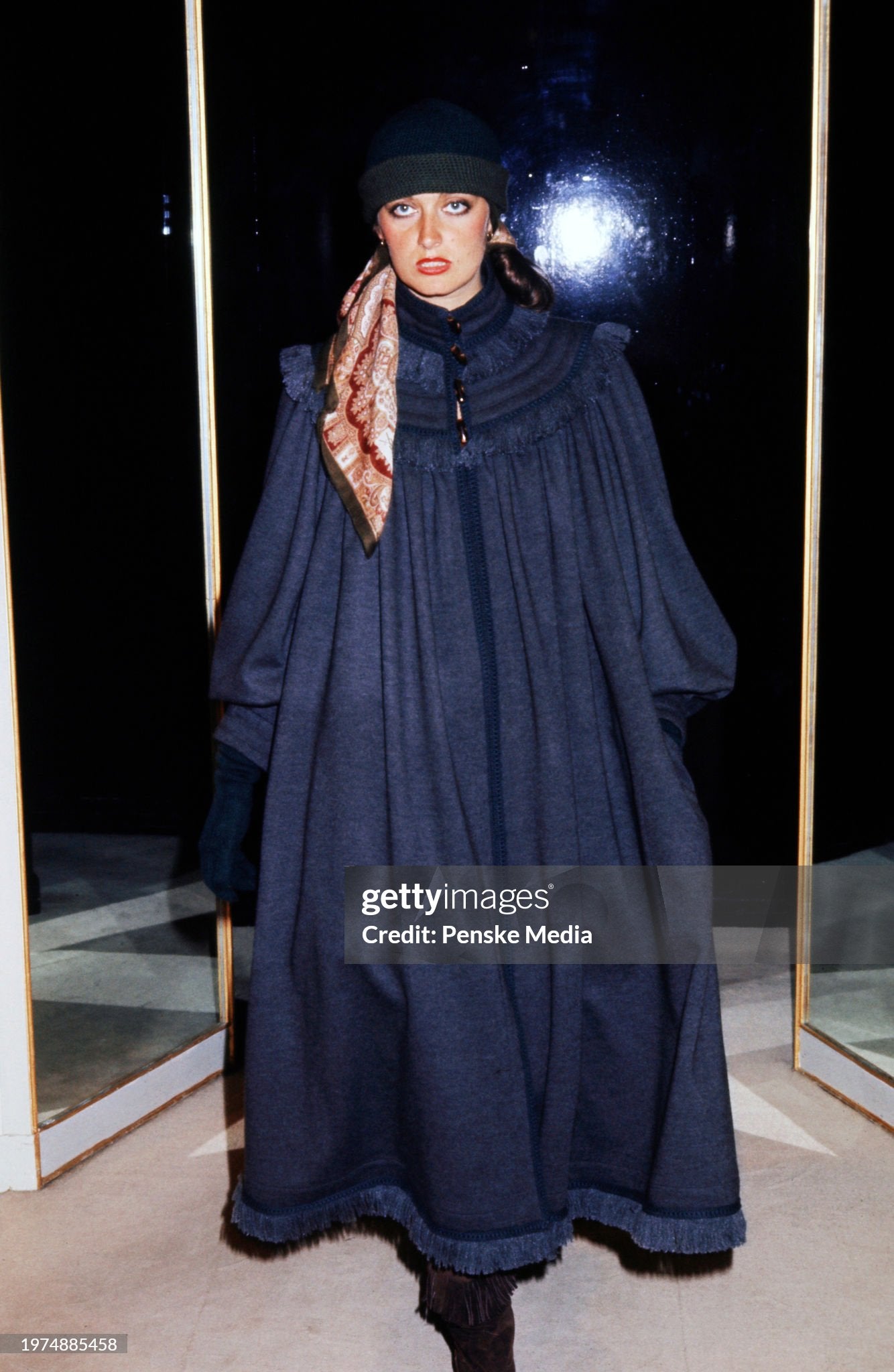Yves Saint Laurent Fall 1977 Ready to Wear Advance
A preview of the Yves Saint Laurent Fall 1977 Ready to Wear collection, in Paris, France. (Photo by Guy Marineau/Penske Media via Getty Images)