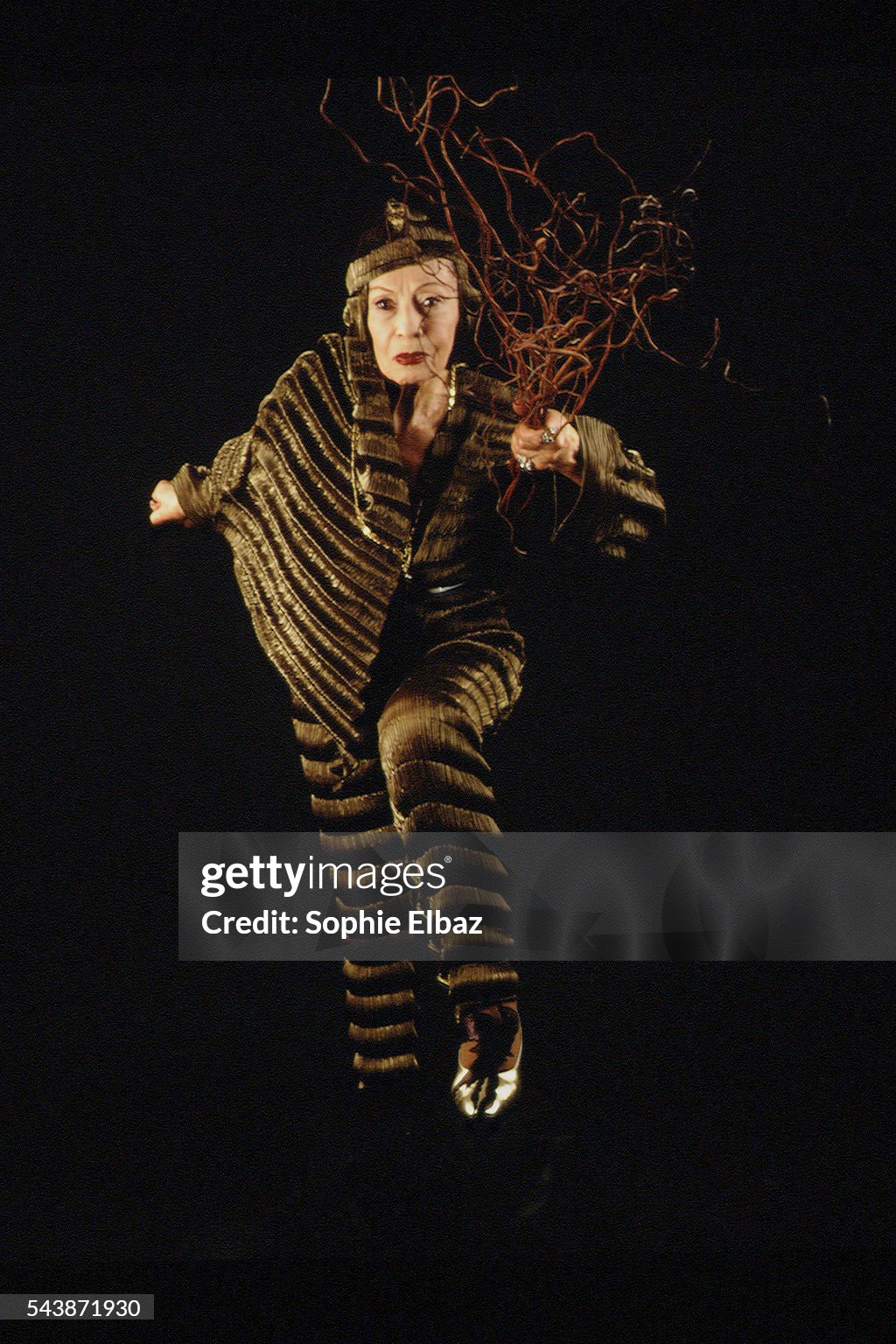 Gerry Gischia, an Issey Miyake model, turns 93 (Photo by sophie ELBAZ/Sygma via Getty Images) OCT 1994