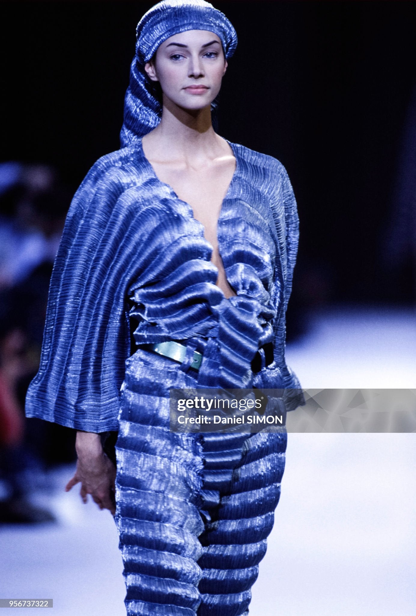 
Mode Prêt-à-Porter Automne-Hiver 1993-1994
Défilé Issey Miyake en mars 1993 à Paris, France. (Photo by Daniel SIMON/Gamma-Rapho via Getty Images)