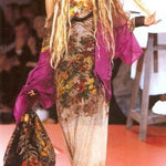 Jean Paul Gaultier S/S 1999 Garden of Eden Mesh Dress, runway