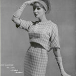 Laroche pattern no. 1450 in Vogue Pattern Book, September 1959. Photos: Henry Clarke. Image: Pinterest.
