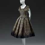 CHRISTIAN DIOR, Paris (couture house), Christian DIOR (designer)
Mexico, cocktail dress
1954
H line, autumn-winter 1954–55
NGV Melbourne, Australia, 2015