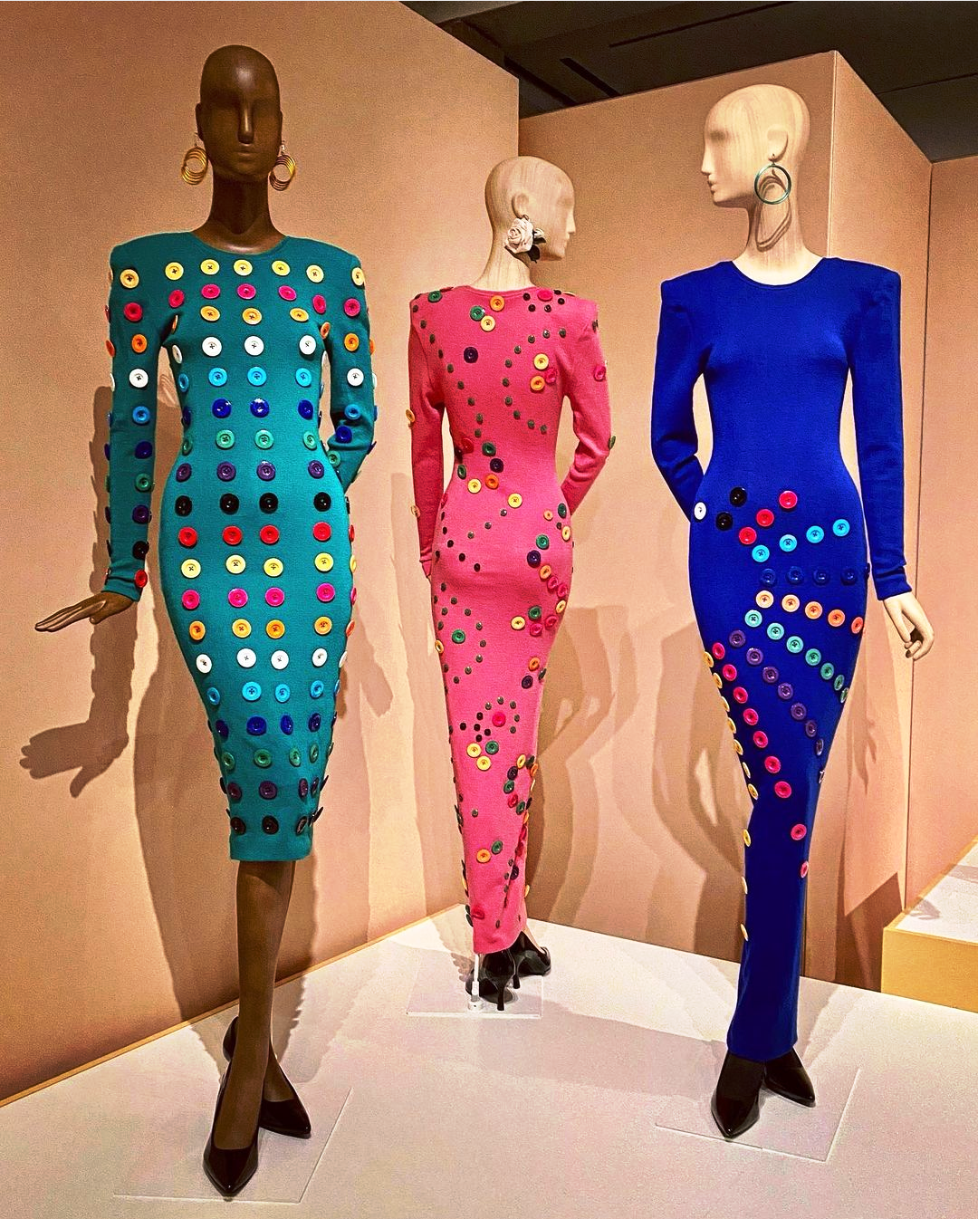 Fall-Winter 1986-1987, Patrick Kelly collection, from “Runway of Love” exhibit at the de Young museum in San Francisco 10/10