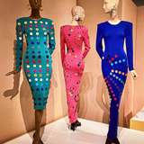 Fall-Winter 1986-1987, Patrick Kelly collection, from “Runway of Love” exhibit at the de Young museum in San Francisco 10/10