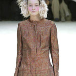 Yohji Yahmamoto F/W 2000 Copper Paisley Silk Brocade Jacket, runway
