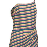 Rose Marie Reid 50s One Shoulder Striped Swimsuit ANGLE 2 of 5