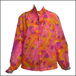 60s Psychedelic Print Nylon Windbreaker 1 of 3