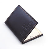 Vintage FENDI 90s Pocket Address Book, front