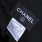 Vintage CHANEL Black Mini Dress, label