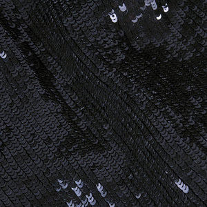 RALPH RUCCI Black Sequin Cocktail Dress, detail 3