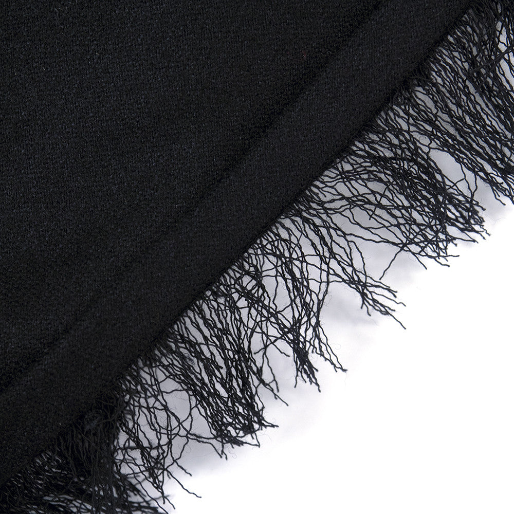 CHADO RALPH RUCCI Black Cashmere & Sequin Dress, detail 1