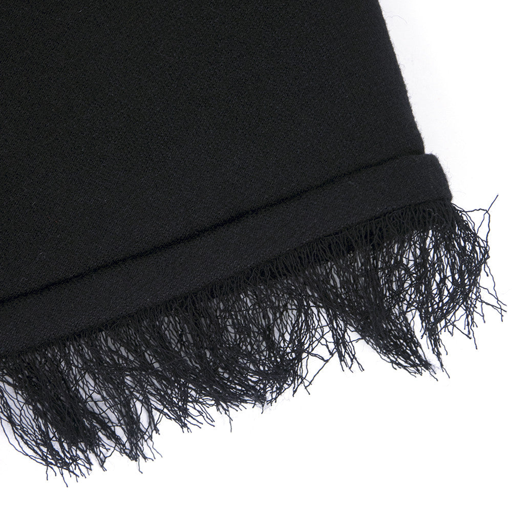 CHADO RALPH RUCCI Black Cashmere & Sequin Dress, detail 2