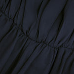 Vintage FRANK USHER 70s Black Chiffon Evening Dress, detail 1 