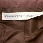 Vintage NORELL 60s Mocha Wool Car Coat, label