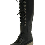 Dirk Bikkembergs 90s Tall Lace Up Boots with Buckle SINGLE 4 of 6