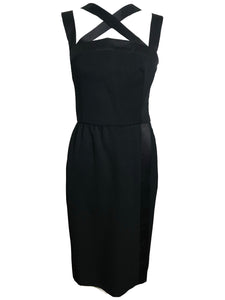 Givenchy Tuxedo Style Cocktail Dress FRONT 1 of 5