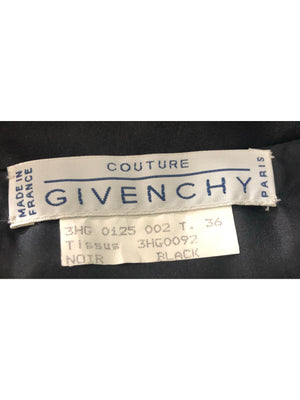 Givenchy Tuxedo Style Cocktail Dress LABEL 5 of 5