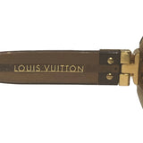 Louis Vuitton Y2K Rootbeer Colored Glitter Sunglasses