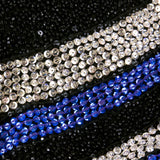 Vintage VERSACE 90s Fully Beaded Asymmetrical Pattern Ensemble, detail 2