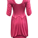 Holly's Harp Pink Jersey Dress with Rhinestones BACK 3 of 4