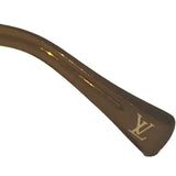 Louis Vuitton Y2K Rootbeer Colored Glitter Sunglasses