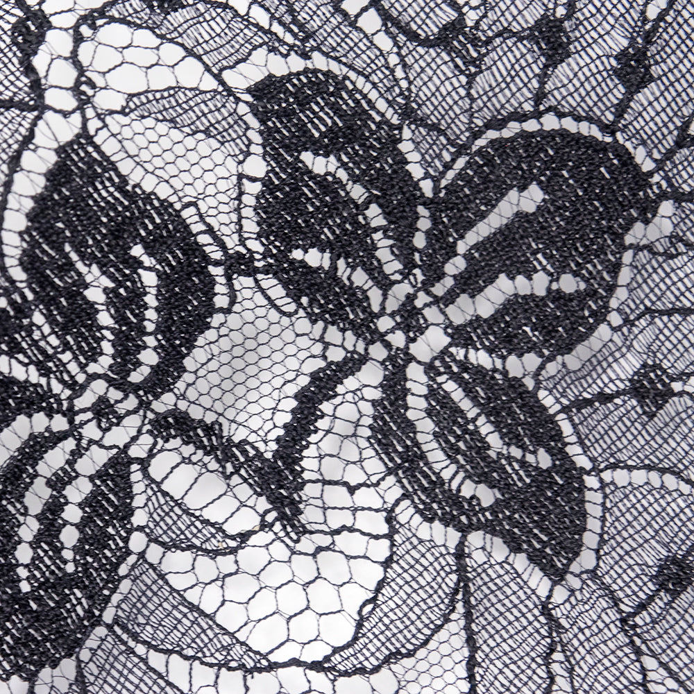 Vintage GALANOS 80s Lace Tiered Cocktail Dress, detail 1