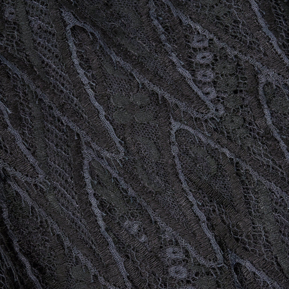 Vintage GALANOS 80s Lace Tiered Cocktail Dress, detail 2