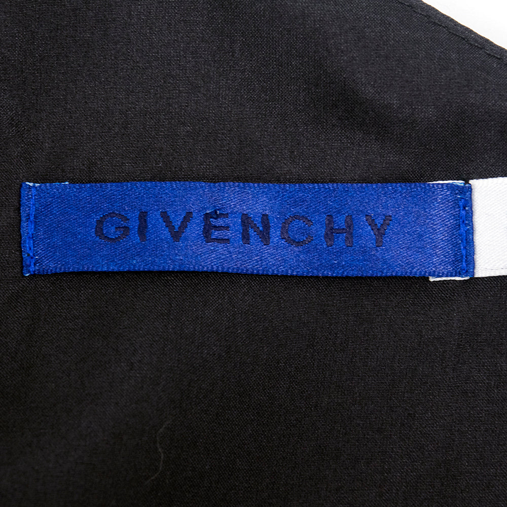 Givenchy 2000s Silky Black Asymmetrical Party Dress  LABEL 5 of 5