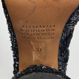 Margiela Contemporary Black and Silver sequin Ankle Boot Detail 4 of 5