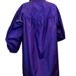  Chanel Contemporary Purple Taffeta Evening Coat with Oversize BowBack 2 of 8