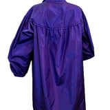  Chanel Contemporary Purple Taffeta Evening Coat with Oversize BowBack 2 of 8