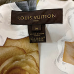  Louis Vuitton Olive Green Leather Coat Dress LABEL 7 of 7