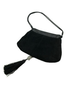Tom Ford Era YSL Black Suede Purse with Tassel – THE WAY WE WORE