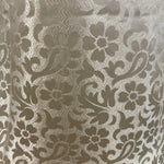 Mid 20th Century White Jacquard Cheongsam, fabric