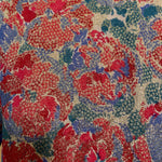 Norman Norell 60s Floral Lame Pantsuit Ensemble DETAIL 7 of 8