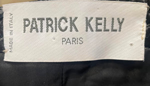 Patrick Kelly 80s Embossed Crocodile Strapless Bodycon Dress LABEL 5 of 5