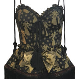 Moschino Couture 90s Lampshade Bustier, front 2