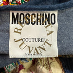 Moschino Couture Repita Juvant 1993 Paisley Hippie Dress LABEL 7 of 7